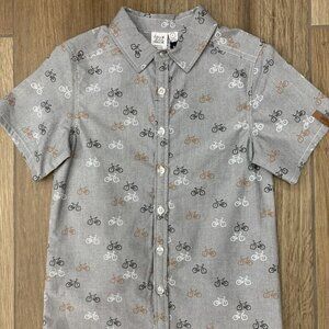 Deux Par Deux Bicycle Dress Shirt